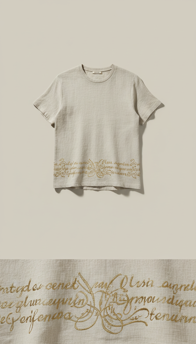 Scripture Detail Lounge Pants